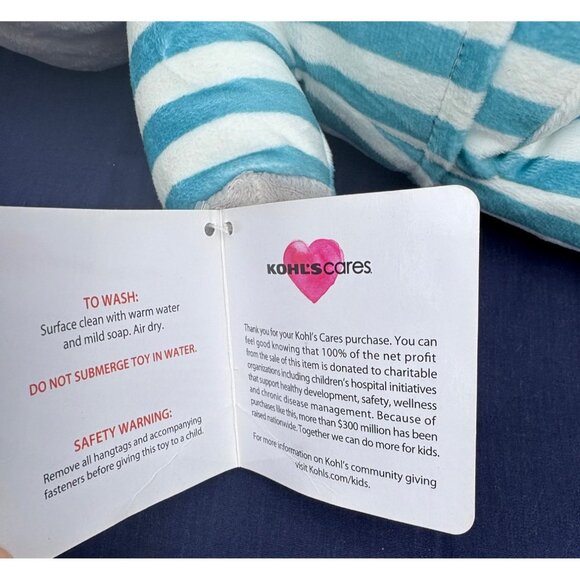 Goodnight Moon Plush Rabbit Soft Bunny Pajamas By Kohls Cares NWT Stuffed Animal - Picture 5 of 5